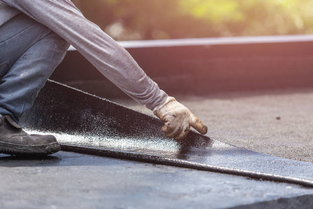 Professional Emergency Waterproofing technician working in Marietta, NY